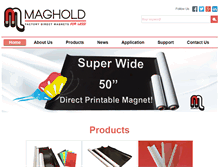 Tablet Screenshot of maghold.com